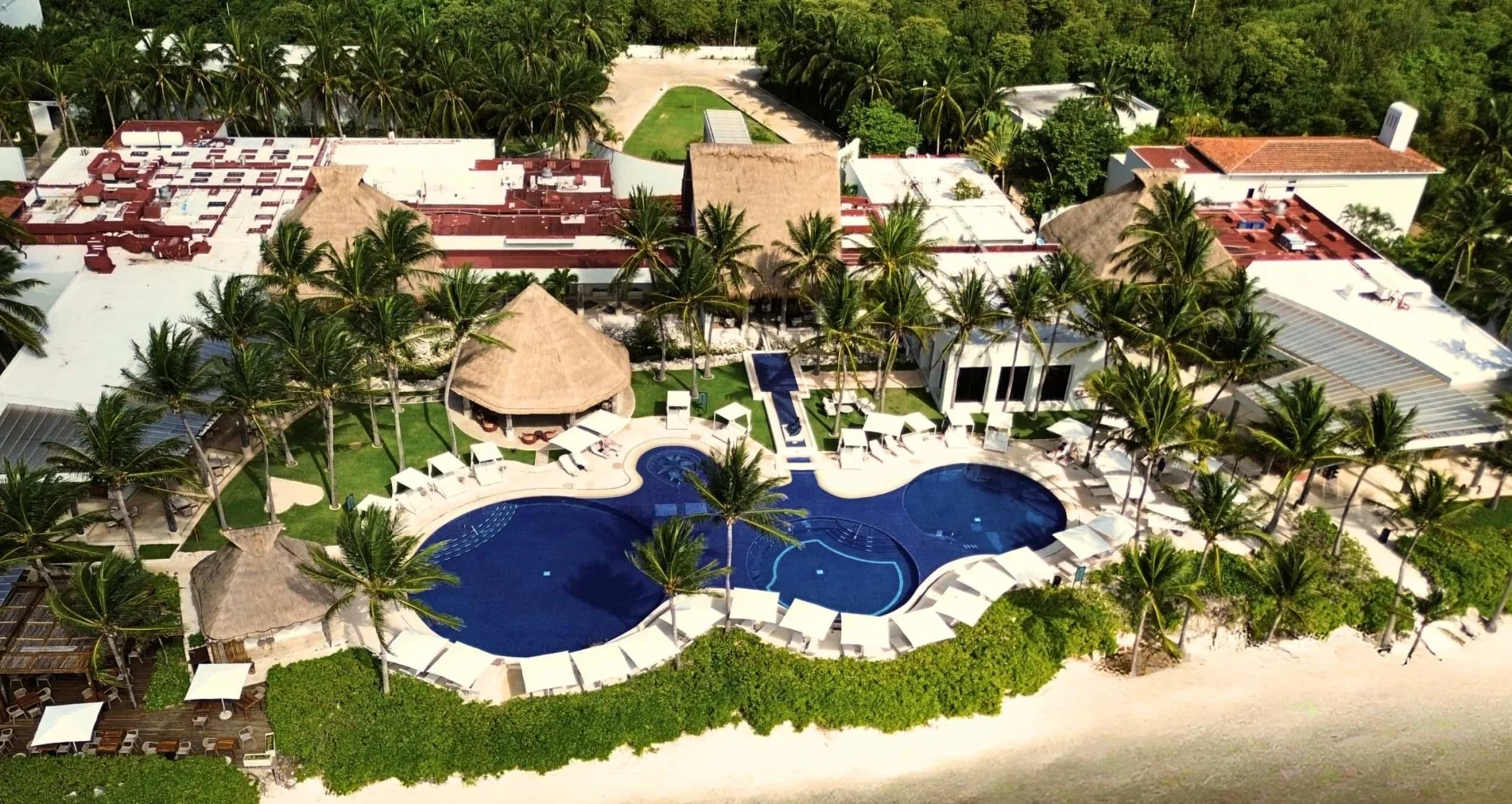 aerial view of Paraiso de la Bonita Riviera Maya
