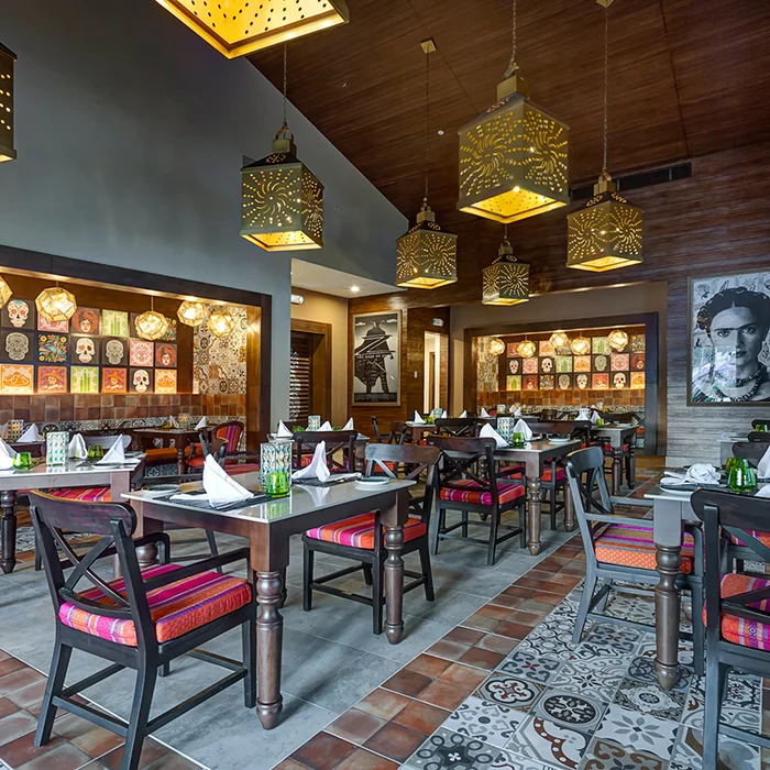 blue star restaurant at Planet Hollywood Costa Rica