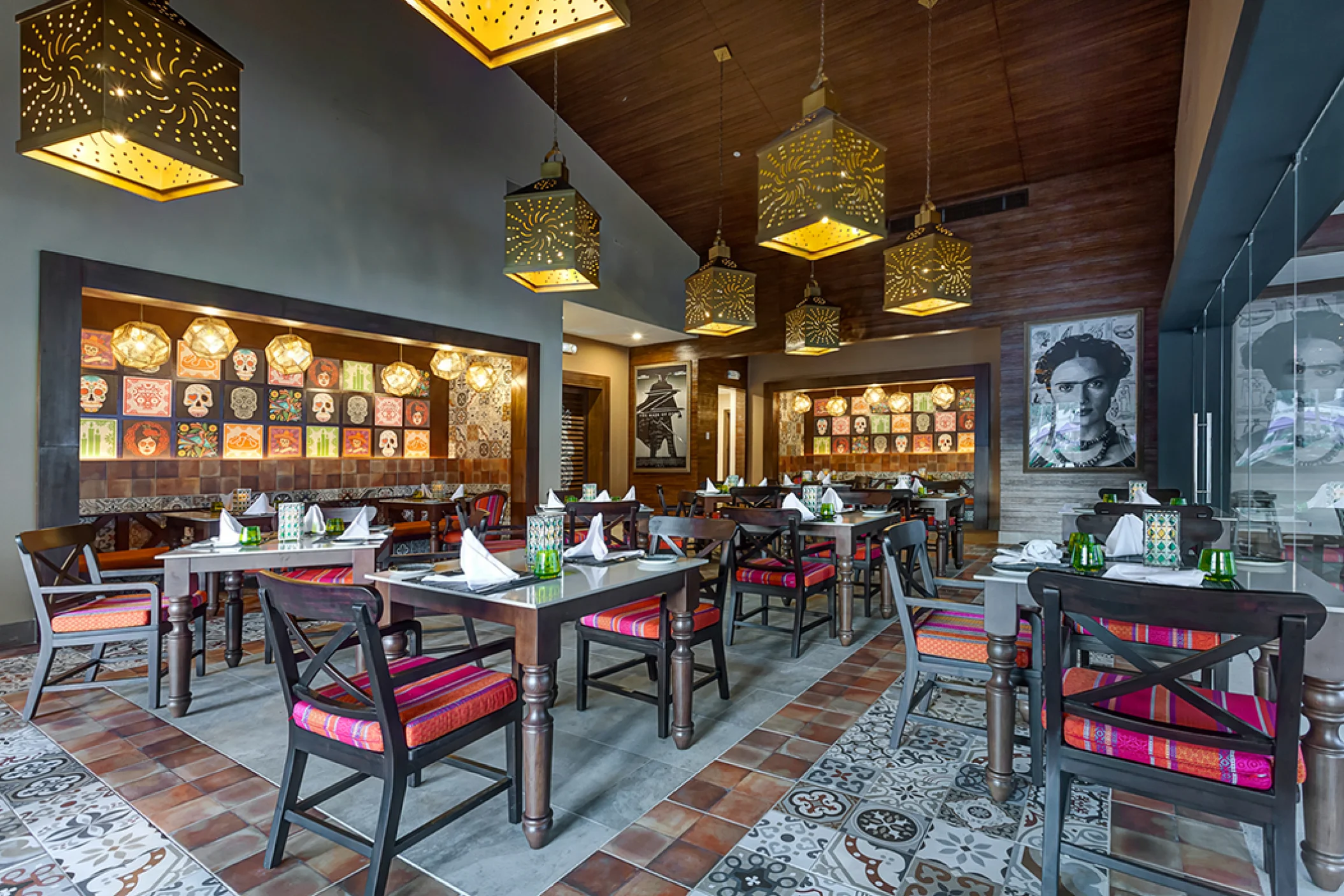blue star restaurant at Planet Hollywood Costa Rica