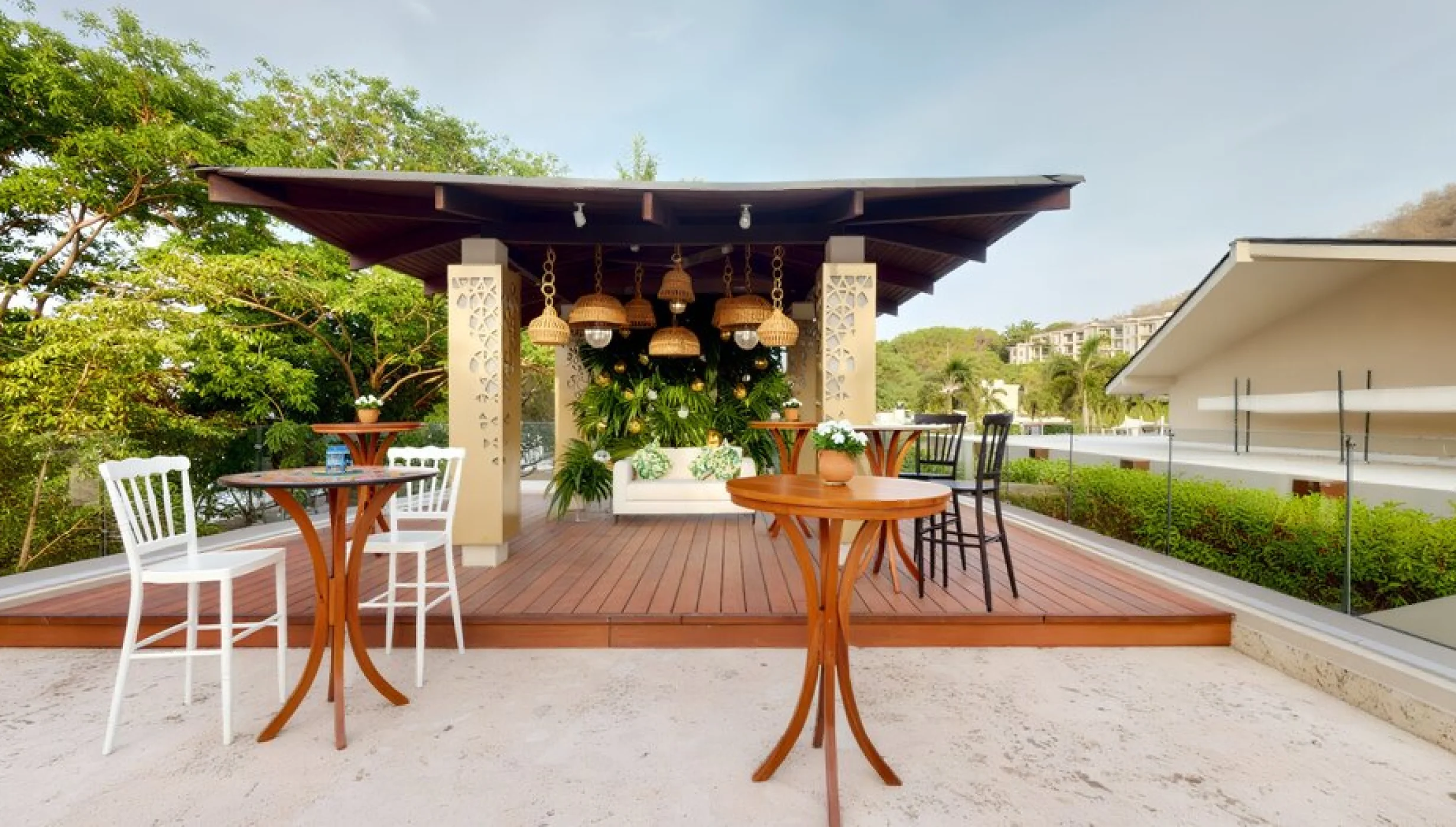 gazebo venue at Planet Hollywood Costa Rica