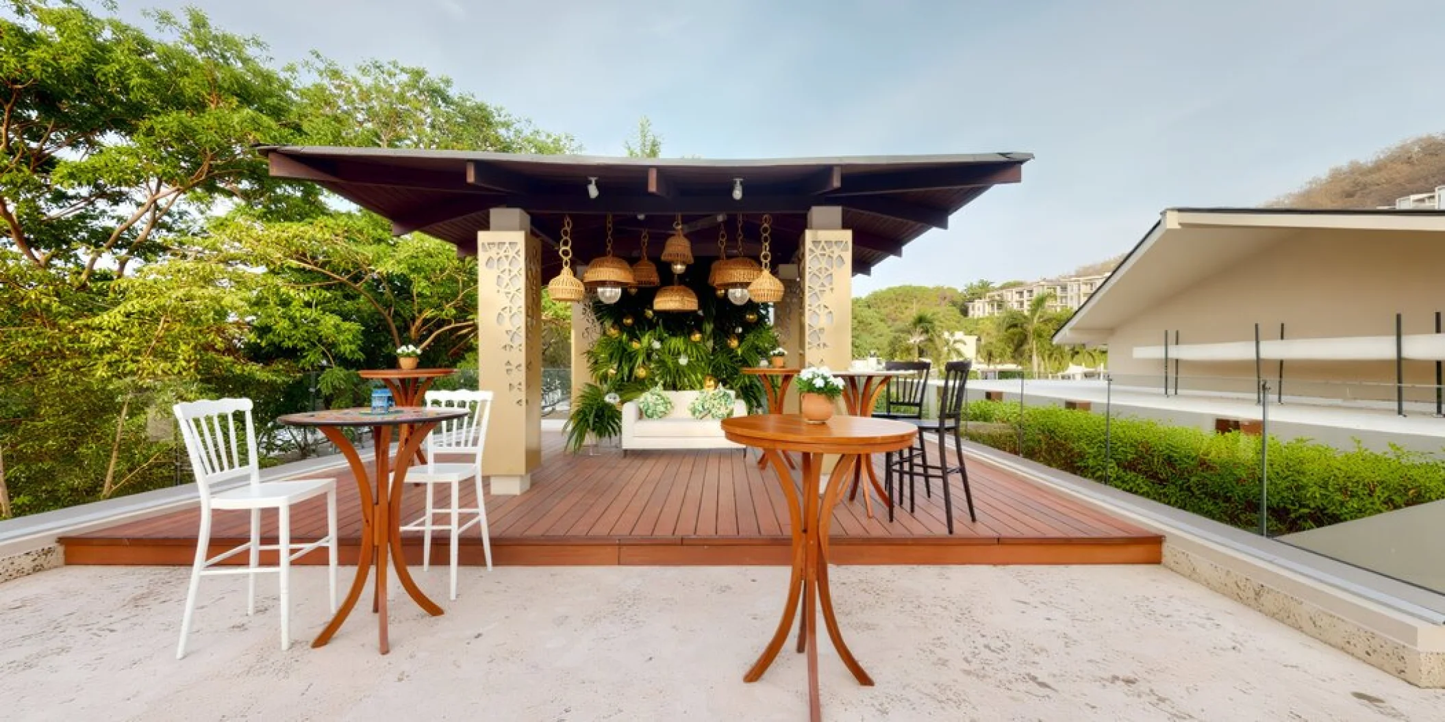 gazebo venue at Planet Hollywood Costa Rica
