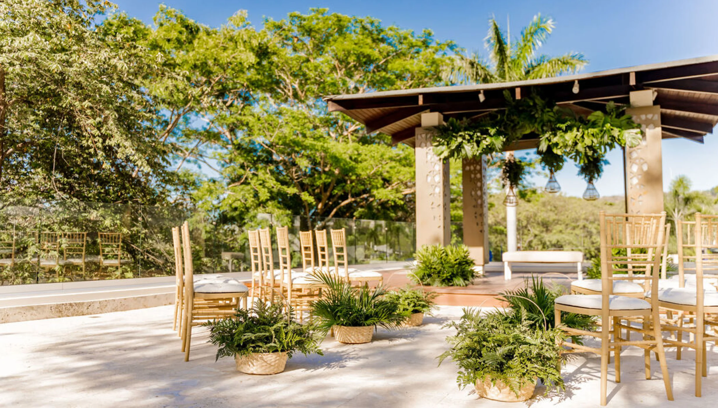 gazebo venue at Planet Hollywood Costa Rica