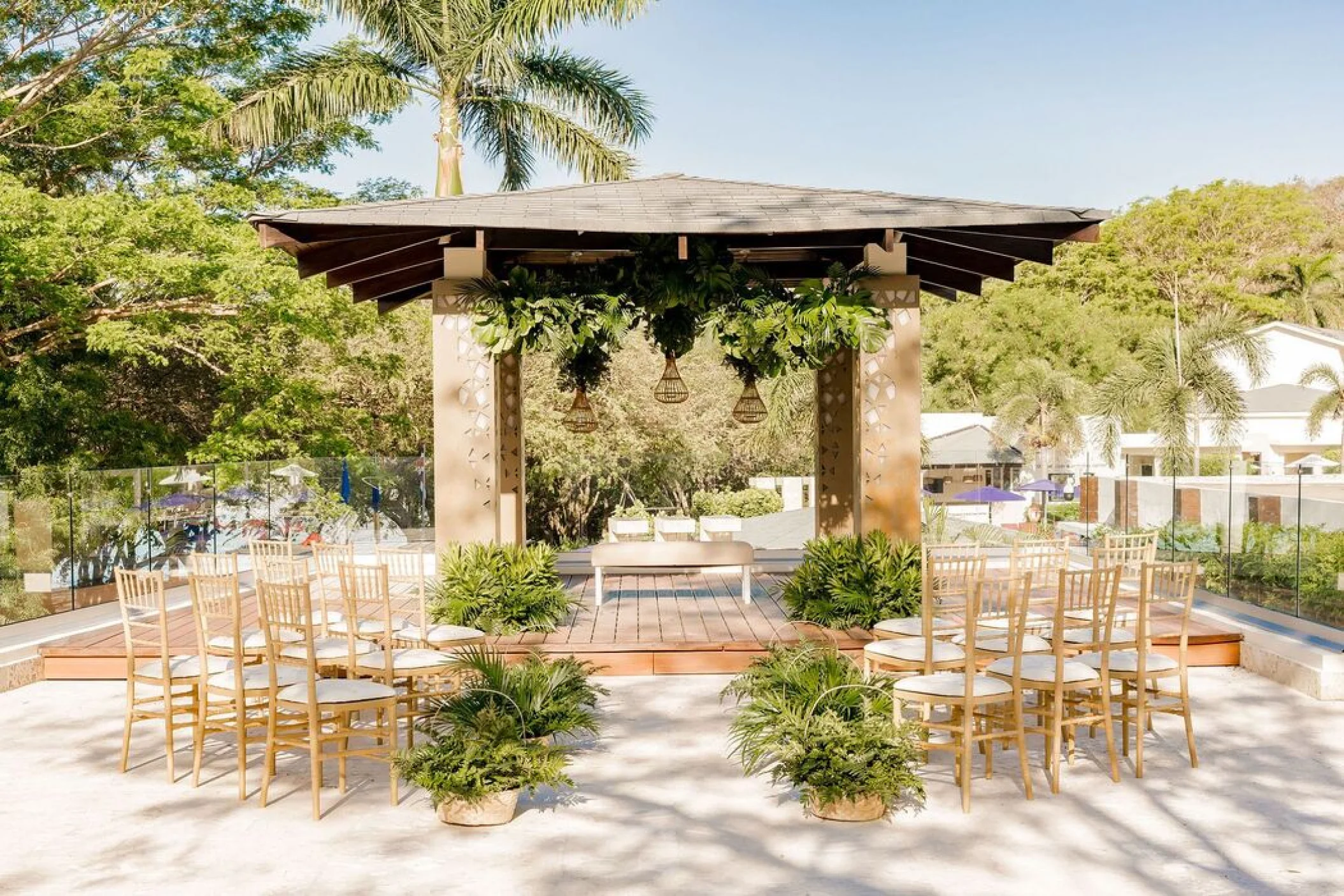 gazebo venue at Planet Hollywood Costa Rica