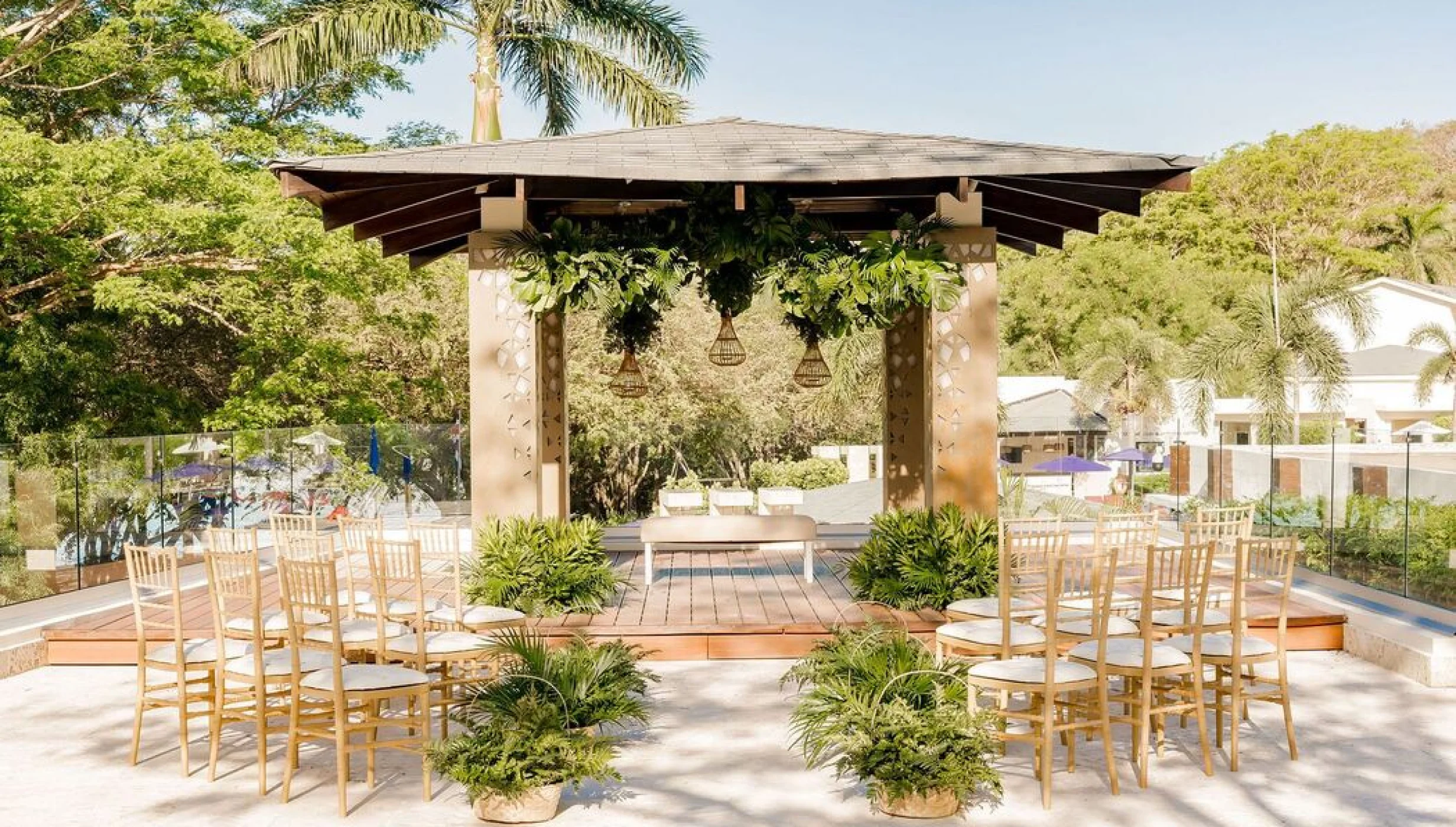gazebo venue at Planet Hollywood Costa Rica
