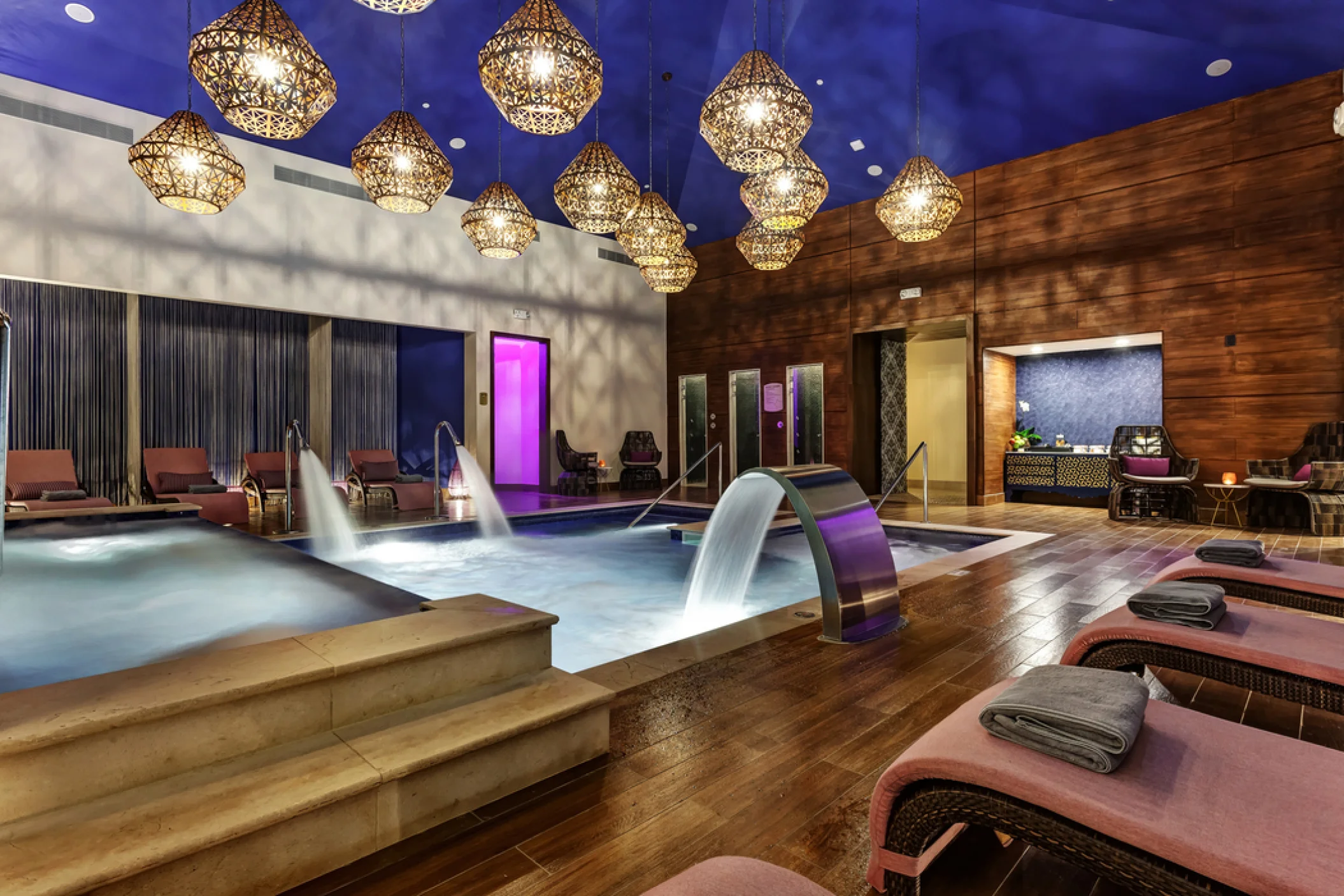 hydrotherapy spa at Planet Hollywood Costa Rica