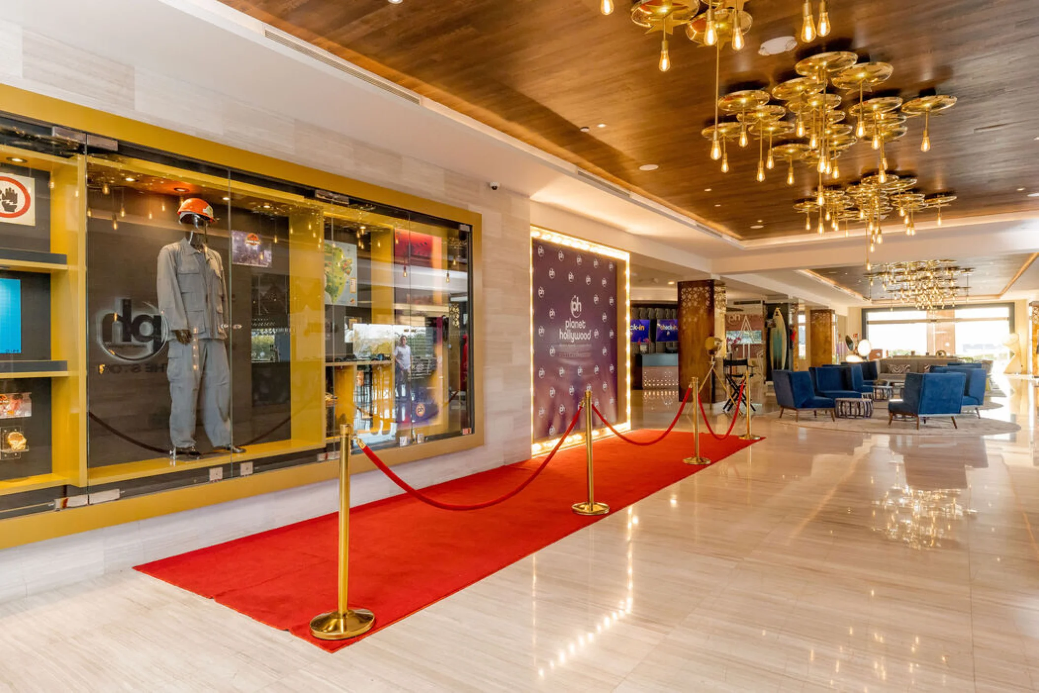 lobby at Planet Hollywood Costa Rica