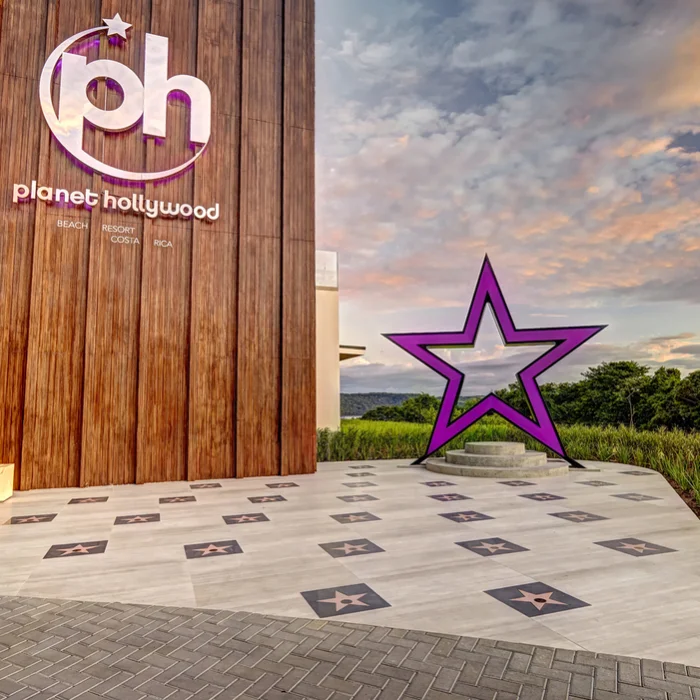 entrance of Planet Hollywood Costa Rica