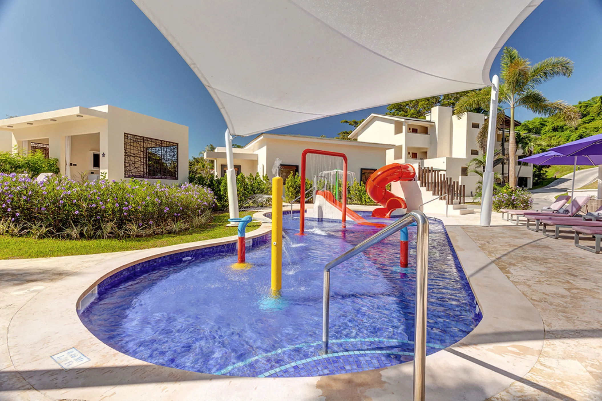 splash pad for kids at Planet Hollywood Costa Rica