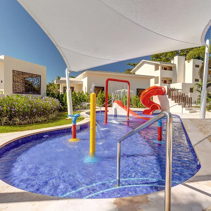 splash pad for kids at Planet Hollywood Costa Rica