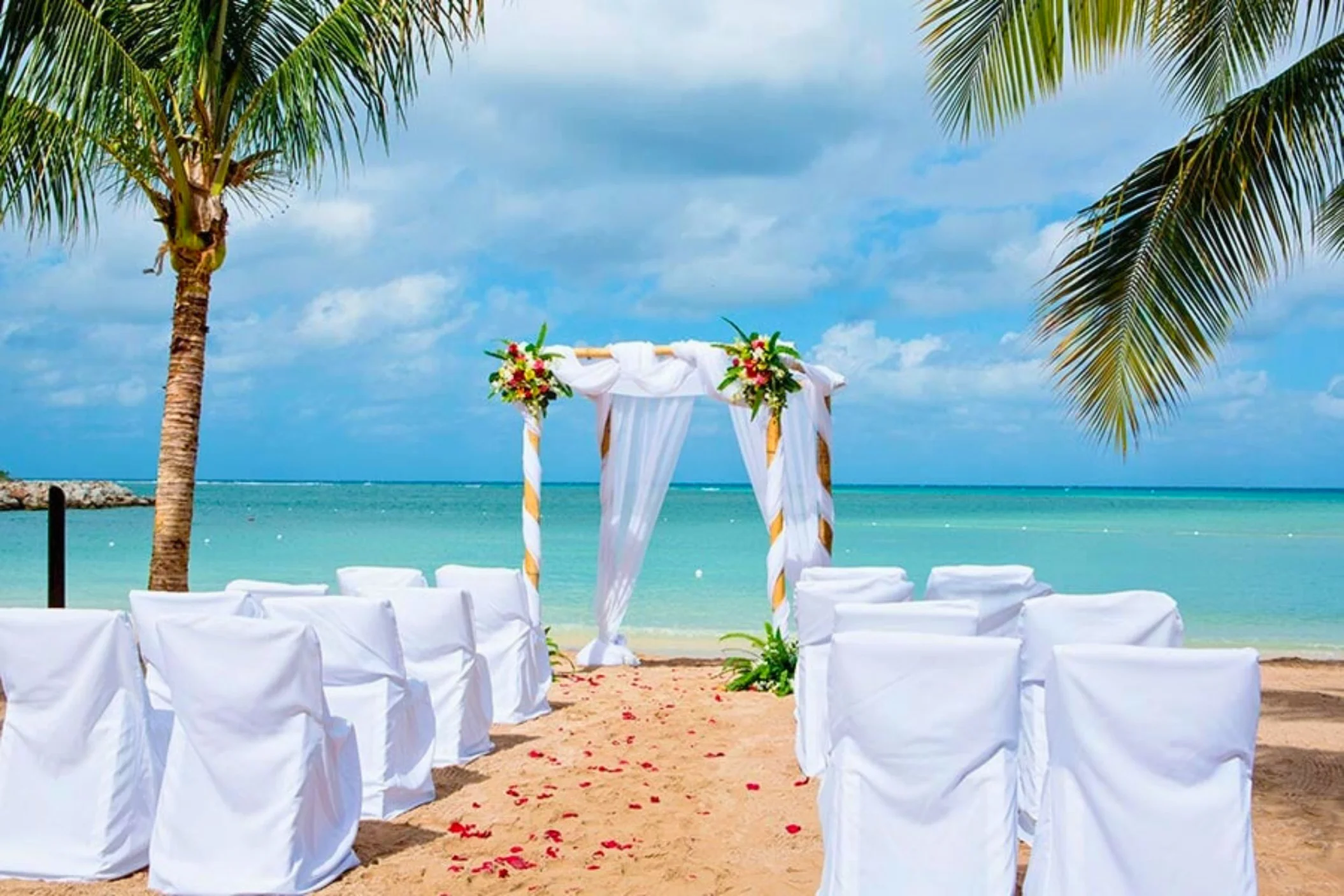 beach venue at Hotel Riu Montego Bay