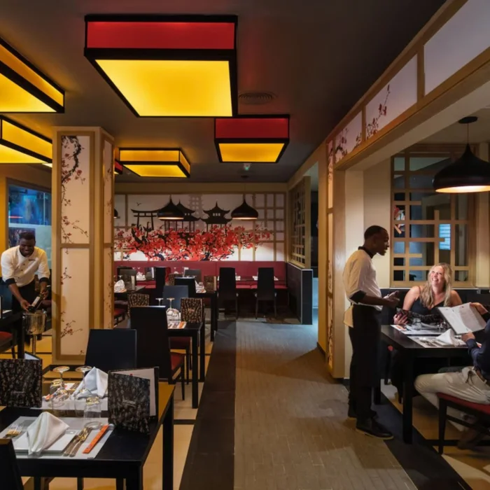 Asian restaurant at Riu Palace Tropical Bay