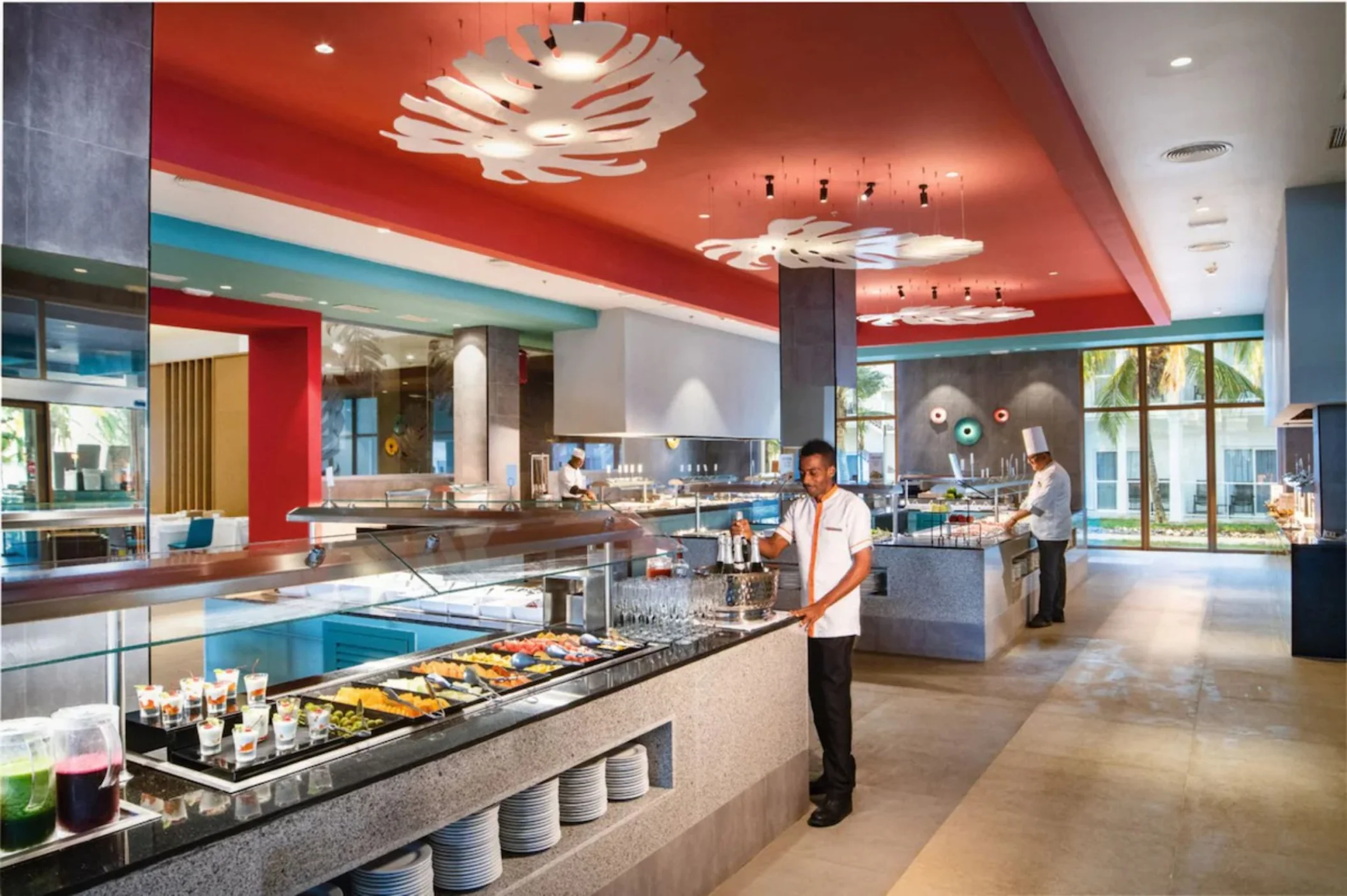 buffet restaurant at Riu Palace Tropical Bay