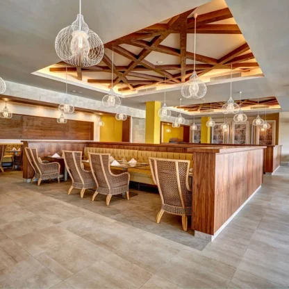 gourmet marche restaurant at Royalton Antigua