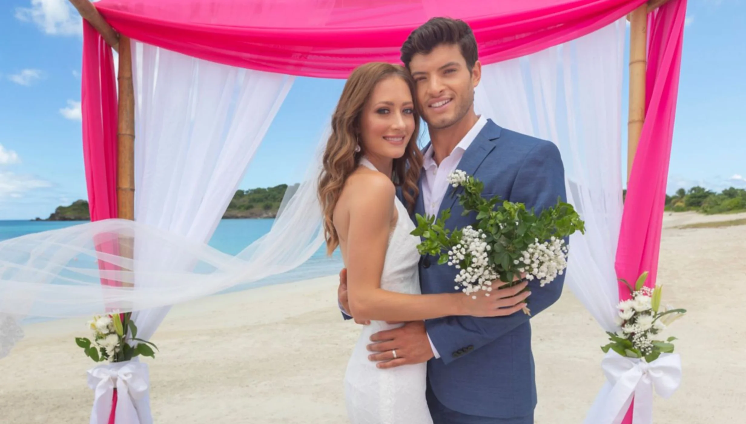 bride and groom at Royalton Antigua
