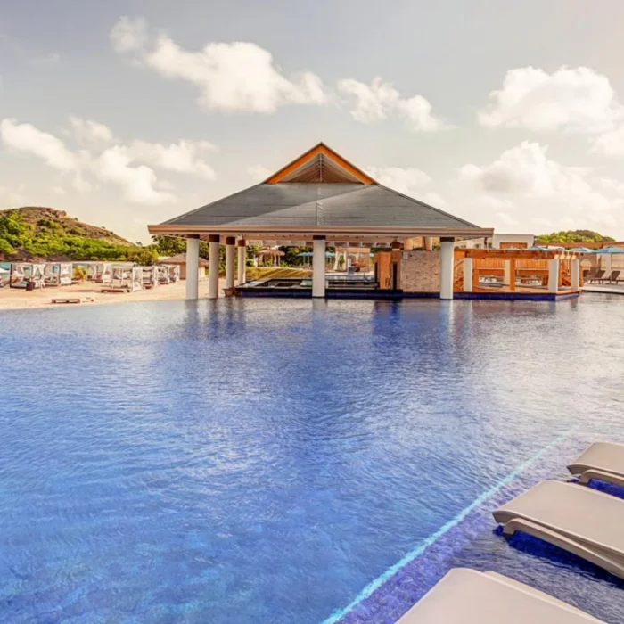 pool and Royalton Antigua