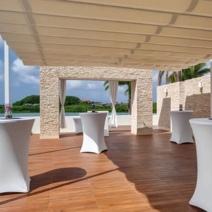sky wedding venue at Royalton Antigua