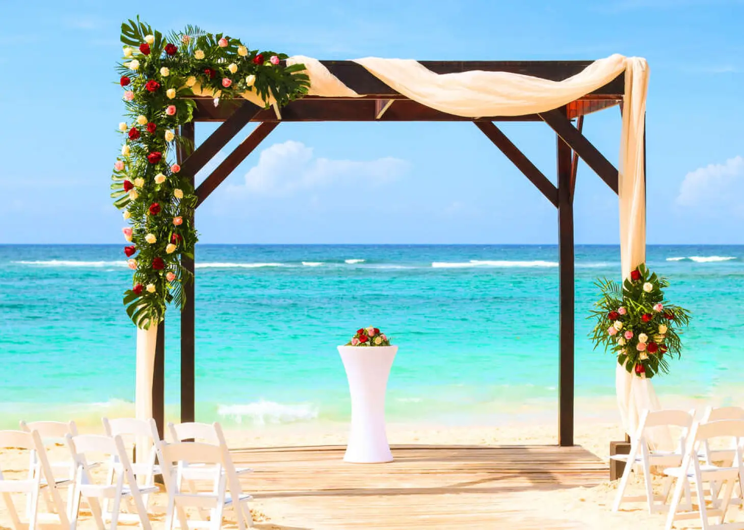 beach gazebo venue at Royalton CHIC Punta Cana