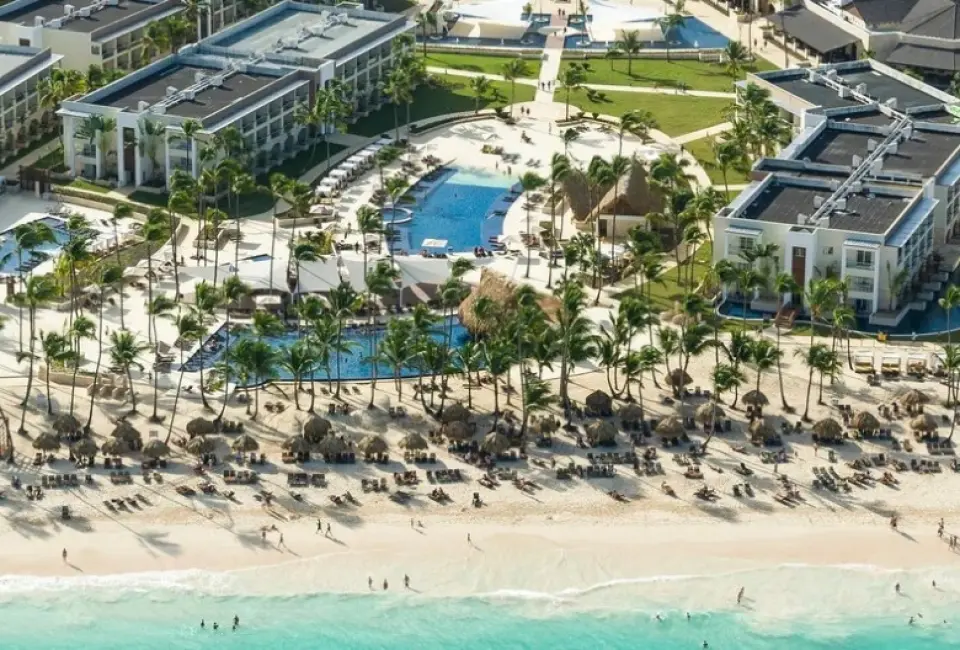 Royalton Punta Cana resort aerial view