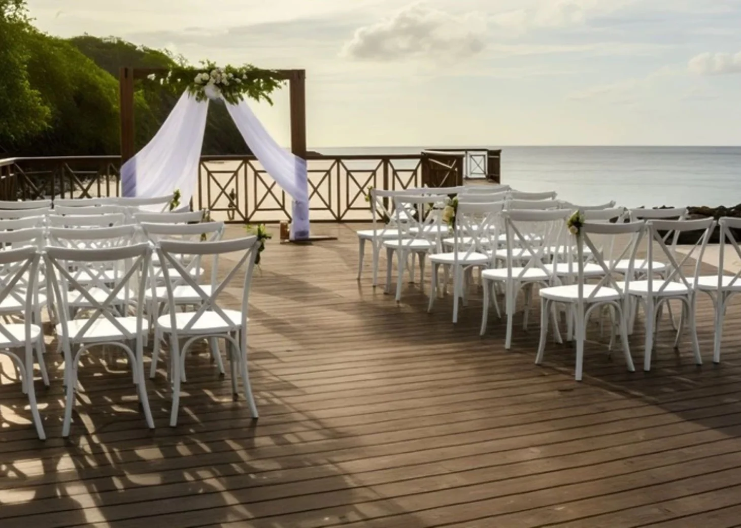 diamond club deck at Royalton Saint Lucia