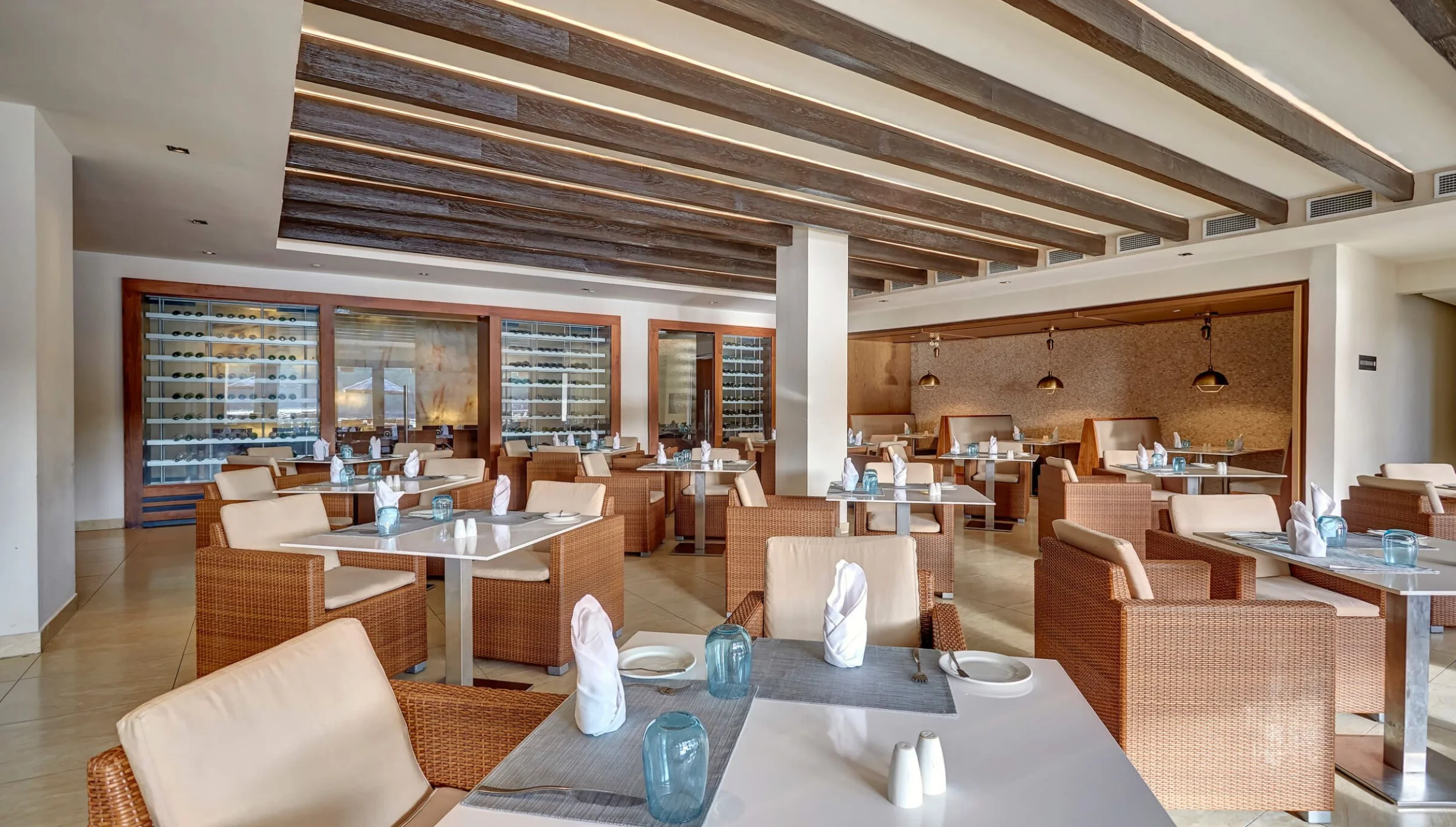 dorado restaurant at hideaway royalton st lucia