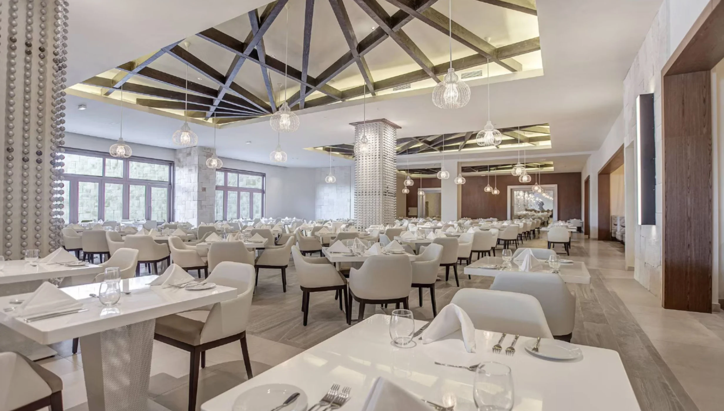 gourmet marche restaurant at Royalton Saint Lucia