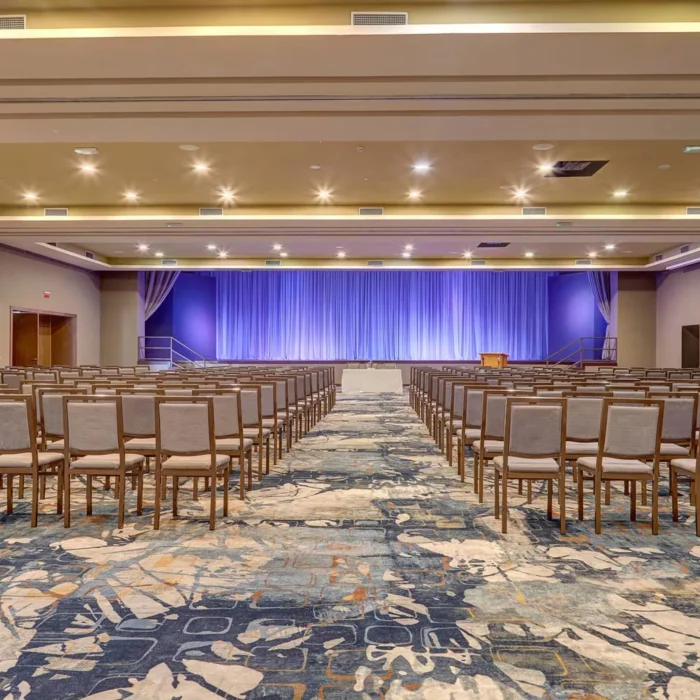 gros islet theater style setup conference room at Royalton Saint Lucia