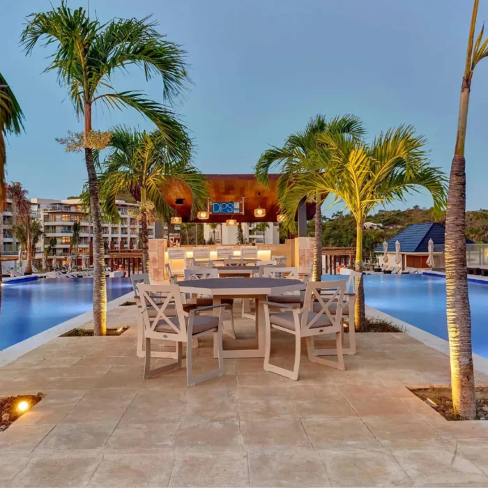 pool bar at Royalton Saint Lucia