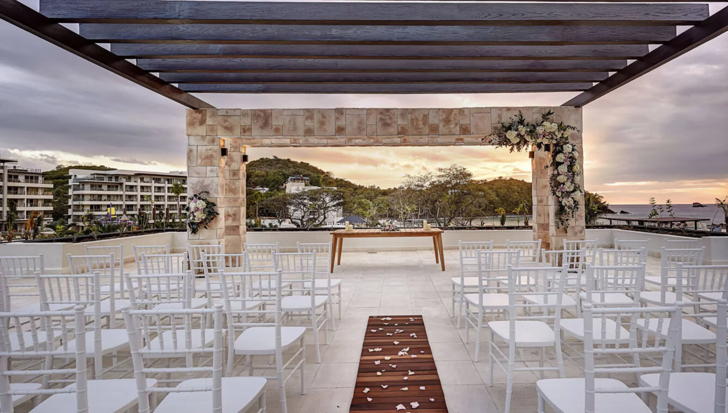 sky terrace venue at Royalton Saint Lucia