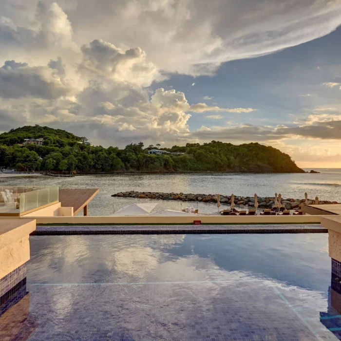swim out suite at Royalton Saint Lucia
