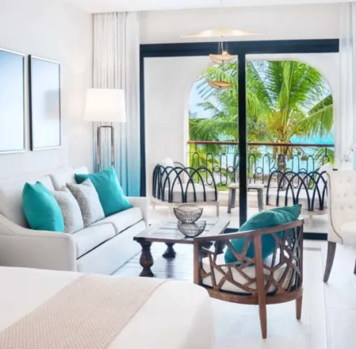luxury junior suite at Sanctuary Cap Cana