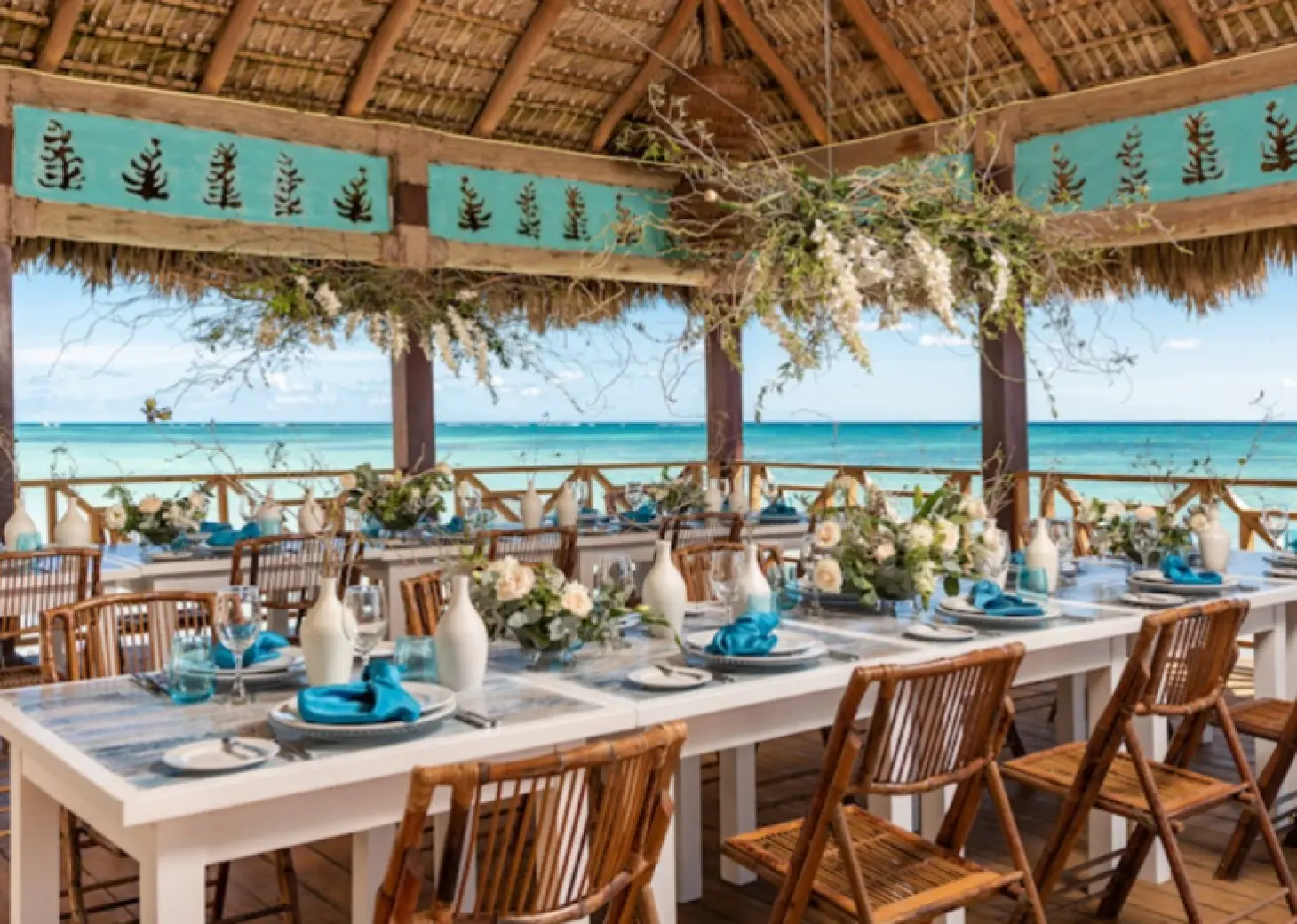 blue marlin portico and restaurant venue at Sanctuary Cap Cana
