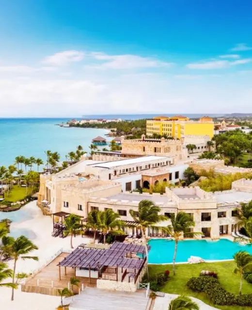 Sanctuary Cap Cana resort aerial view