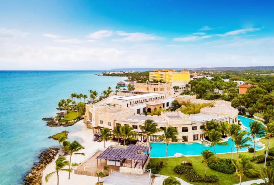 Sanctuary Cap Cana resort aerial view