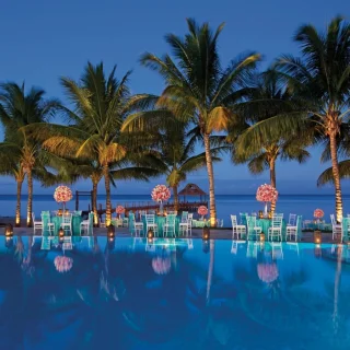 pool venue at Secrets Aura Cozumel
