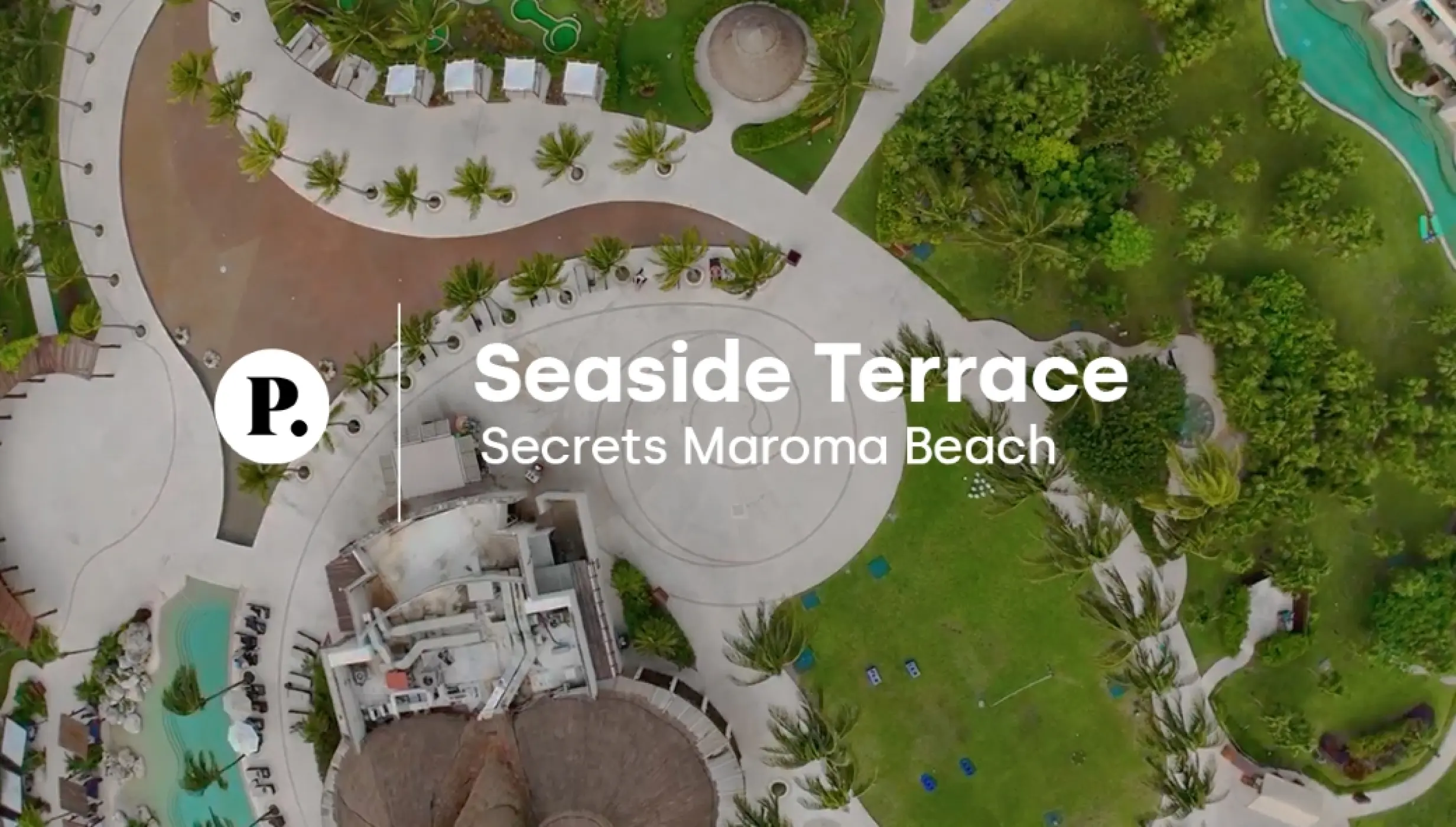 video review of Seaside Terrace venue at Secrets Maroma