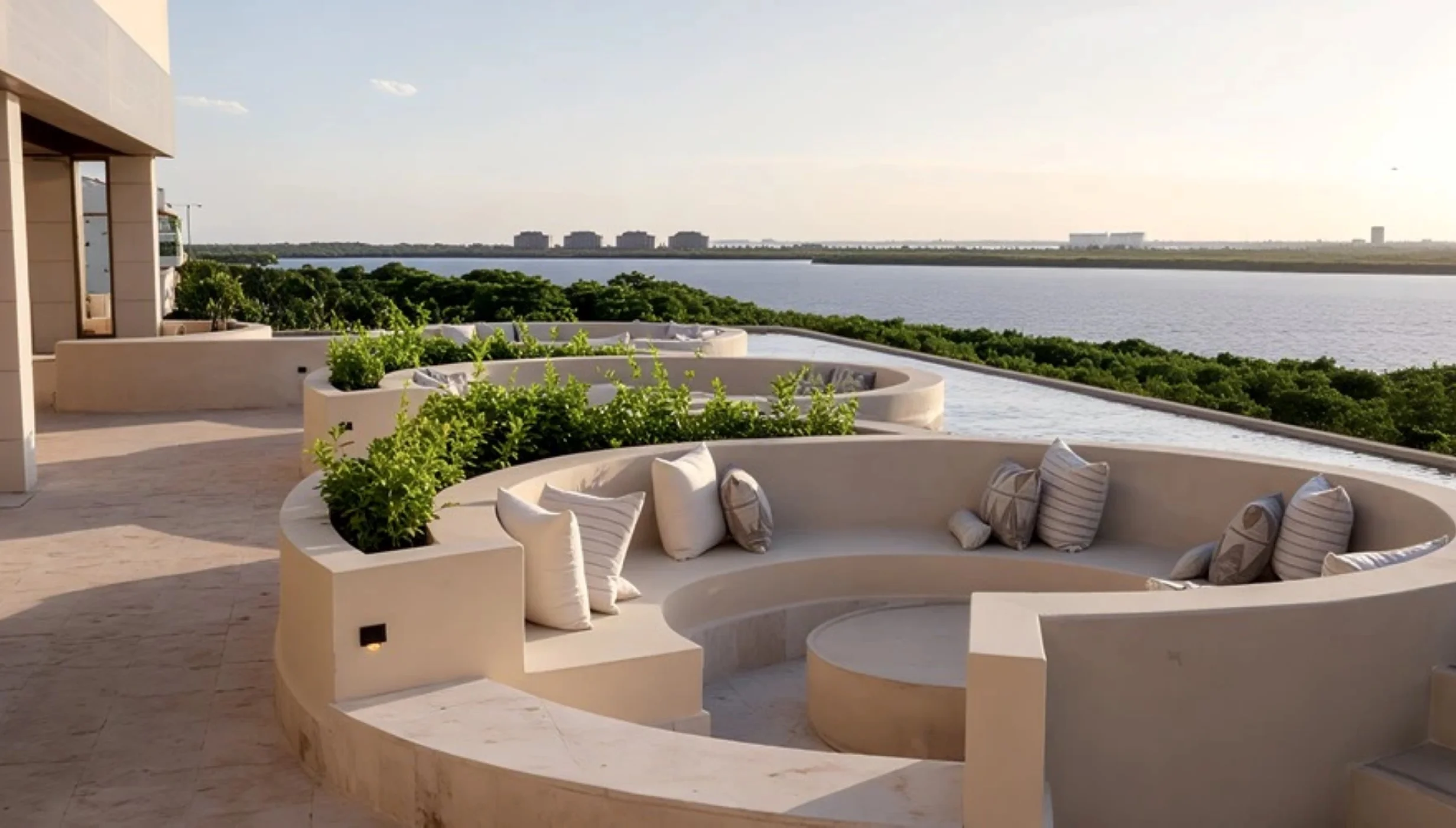 sky bar at secrets mirabel cancun