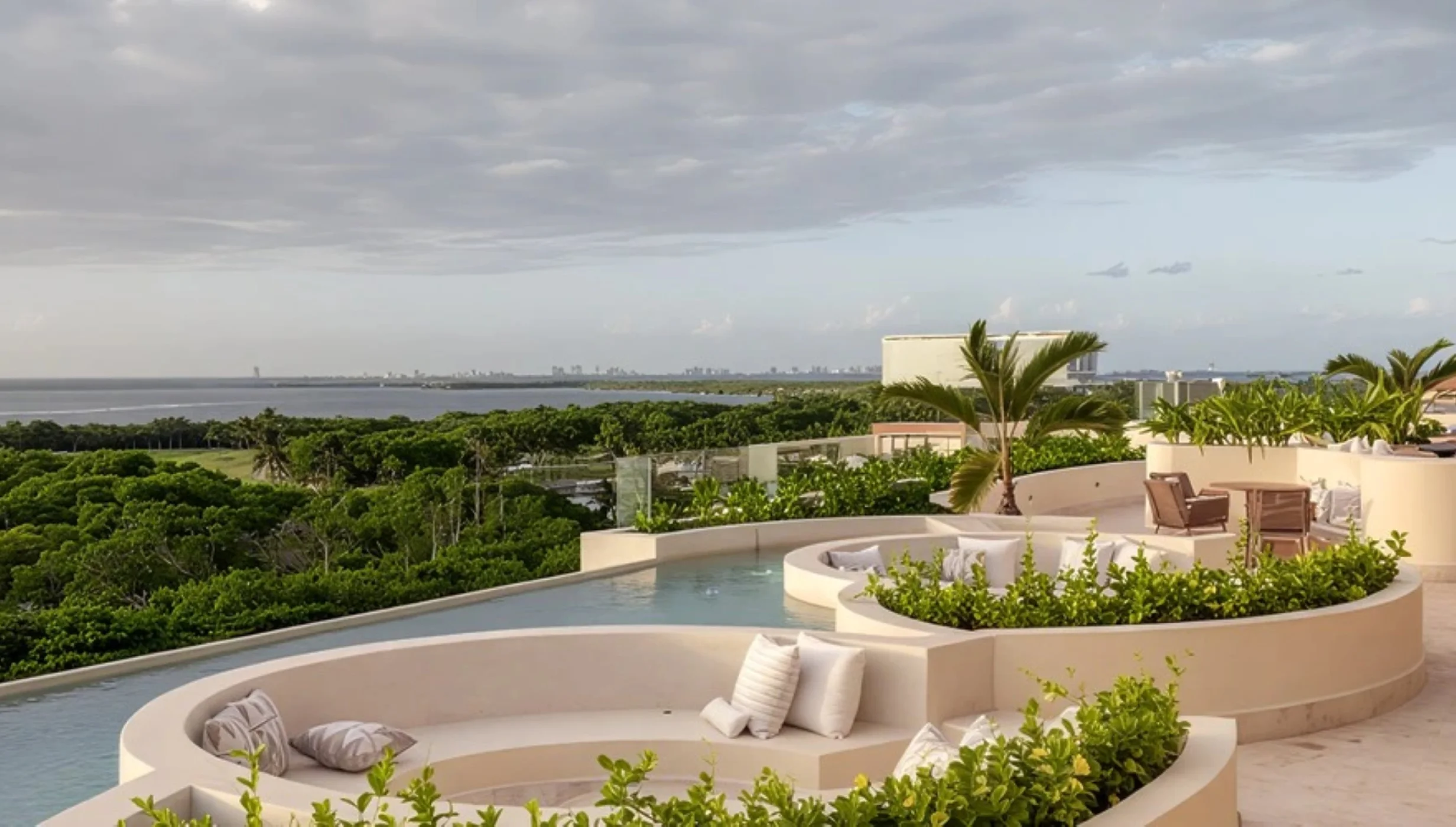 sky bar at secrets mirabel cancun