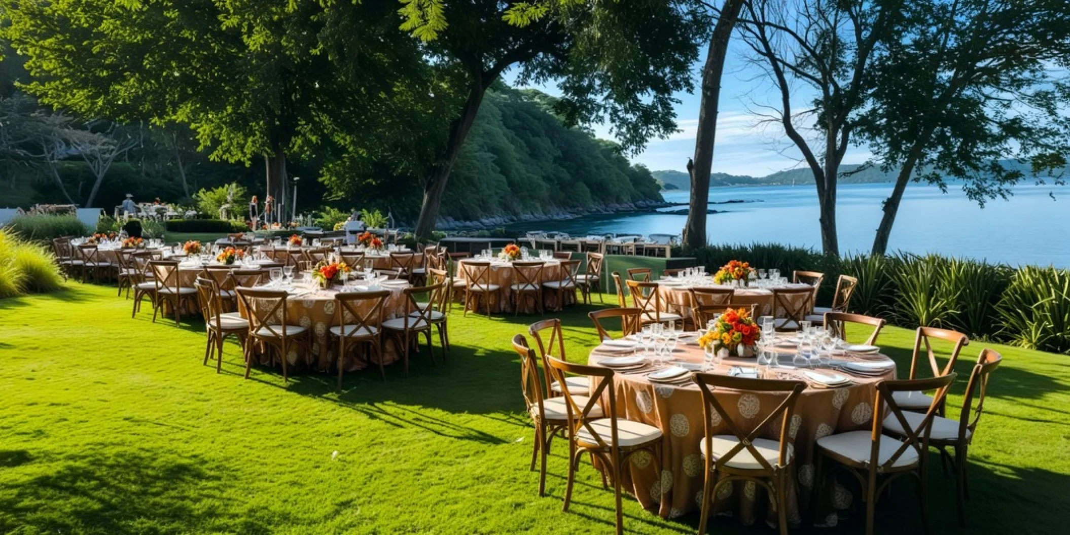 main beach garden venue at Secrets Papagayo Costa Rica
