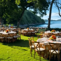 main beach garden venue at Secrets Papagayo Costa Rica