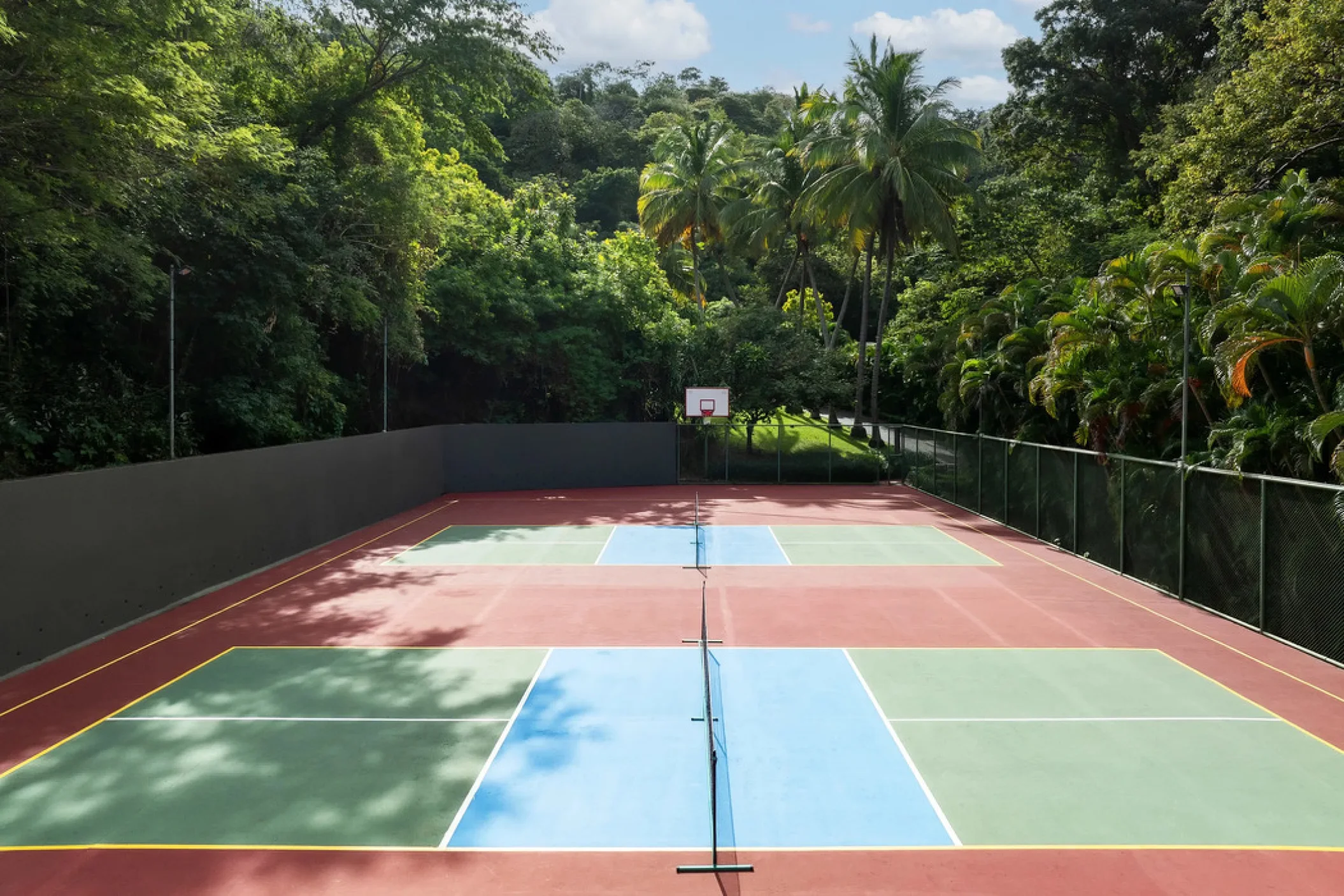 pickleball court at Secrets Papagayo Costa Rica