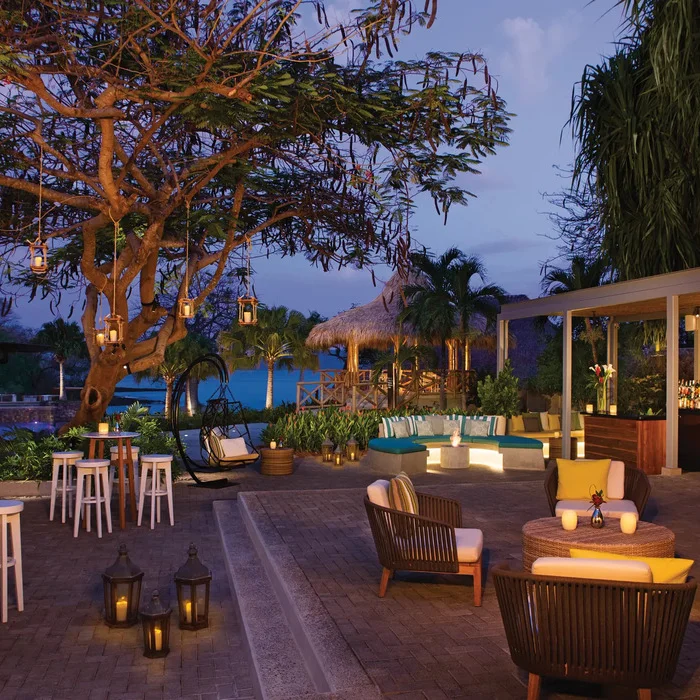 plaza area at Secrets Papagayo Costa Rica