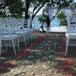spa beach venue at Secrets Papagayo Costa Rica