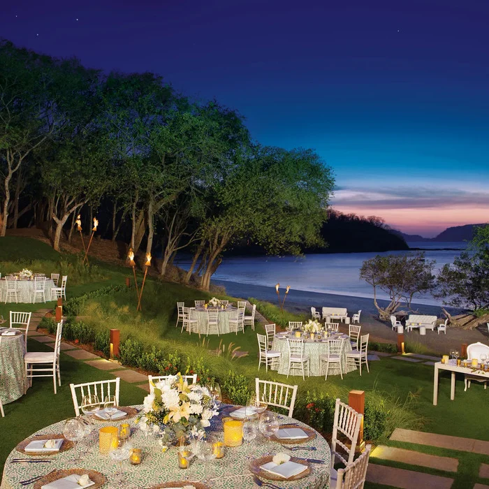 spa beach venue at Secrets Papagayo Costa Rica