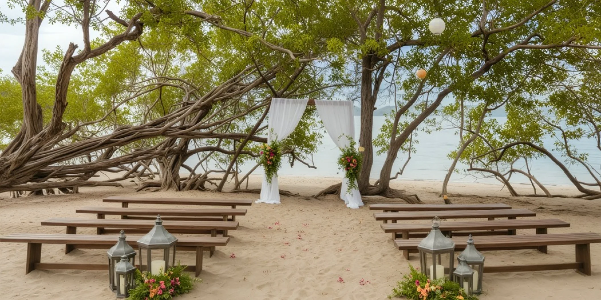spa beach venue at Secrets Papagayo Costa Rica