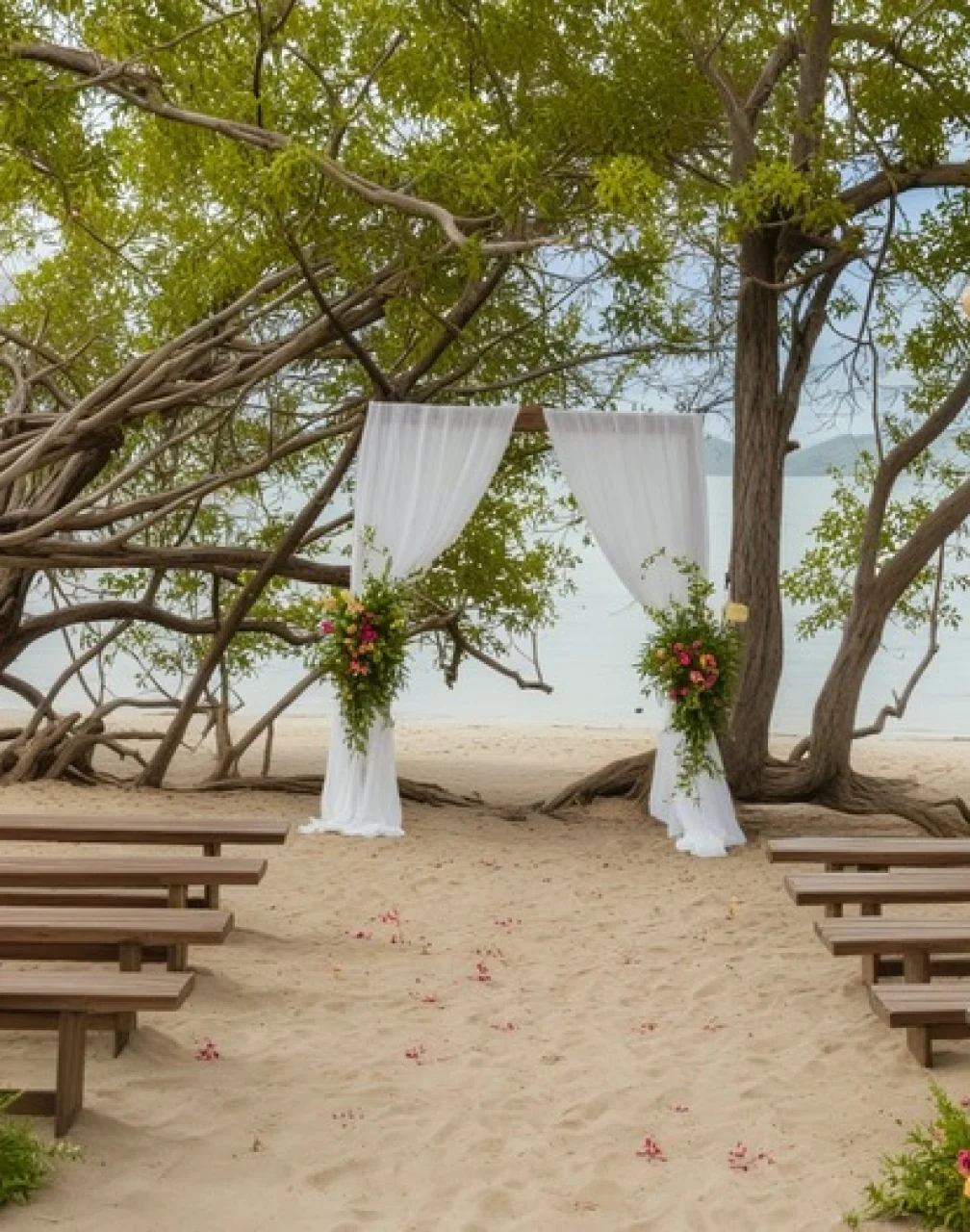 spa beach venue at Secrets Papagayo Costa Rica