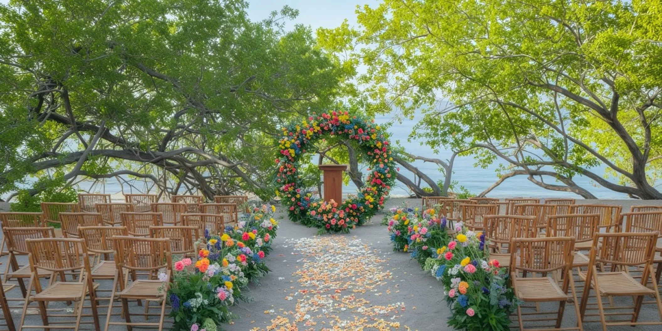 spa beach venue at Secrets Papagayo Costa Rica