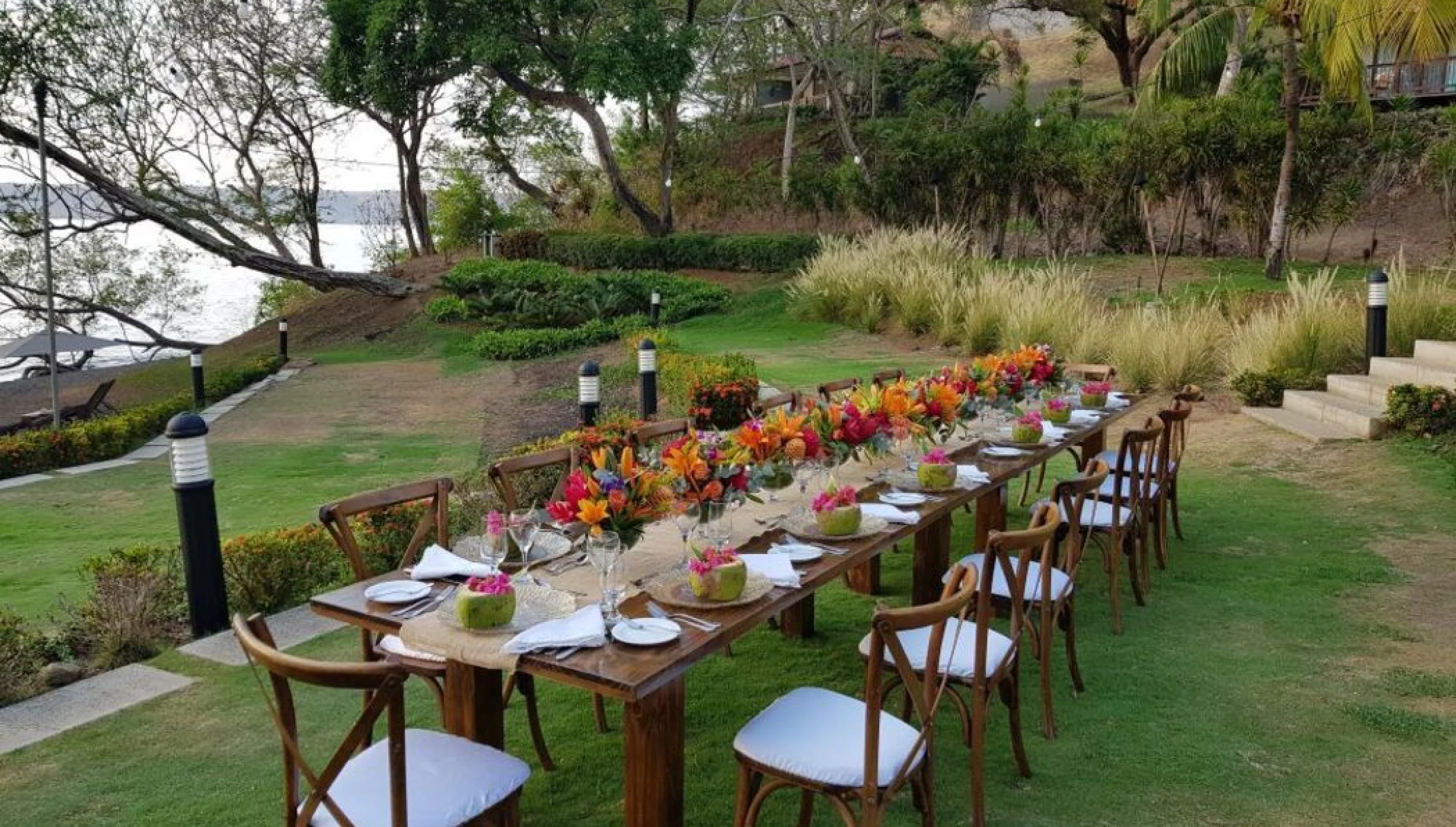 spa garden venue at Secrets Papagayo Costa Rica