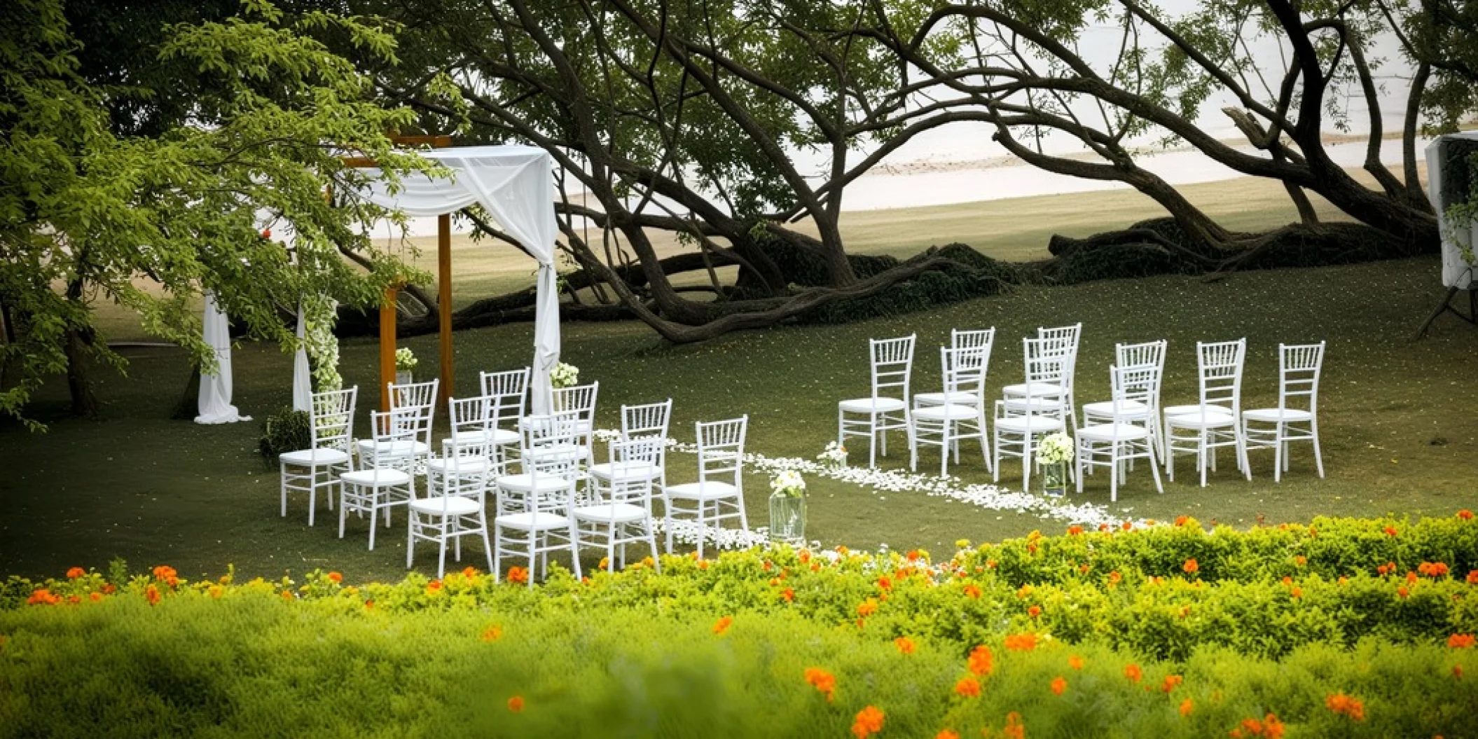 spa garden venue at Secrets Papagayo Costa Rica