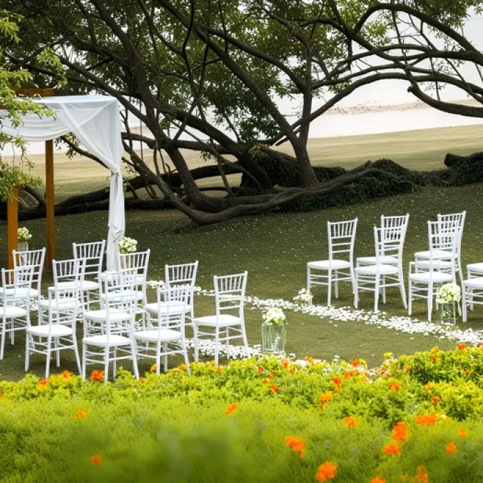 spa garden venue at Secrets Papagayo Costa Rica