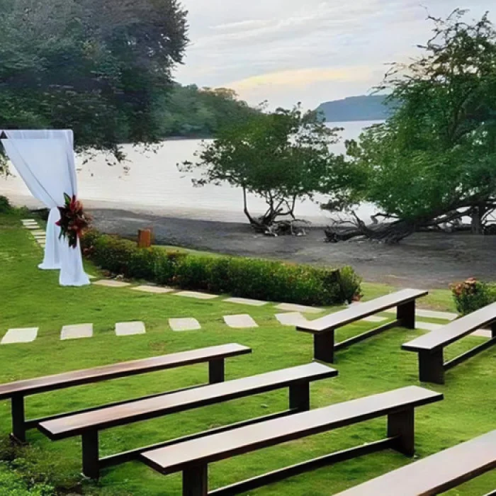spa garden venue at Secrets Papagayo Costa Rica